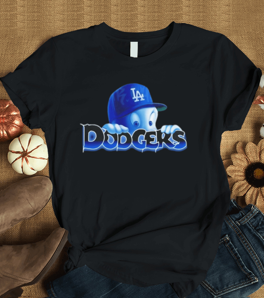 LA Dodgers Lil Casper Halloween Spirit T-Shirt