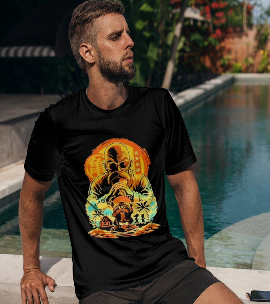 Master Roshi Kame House Dragon Ball Z T-Shirt