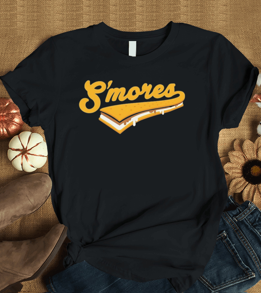 S'mores Campfire Treat Dessert Chocolate Marshmallow Graham Cracker T-Shirt