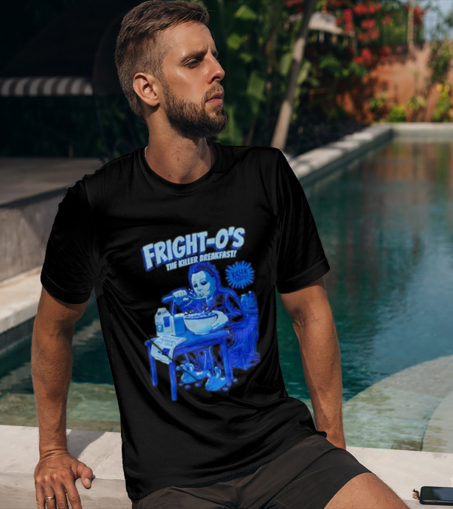 Fright O's The Killer Breakfast Cereal Halloween Michael Myers Killer Taste T-Shirt
