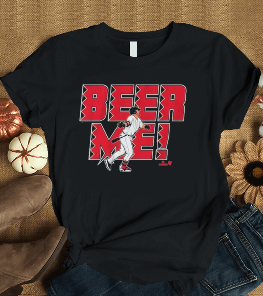 Beer Me Baseball Humor Seth Beer Playful T-Shirt