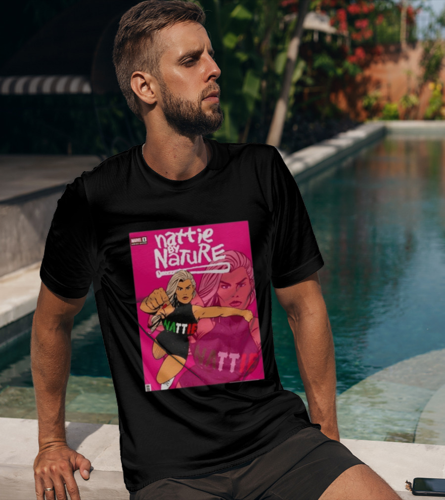 Nattie By Nature Marvel Variant Nattie Issue One Comic T-Shirt