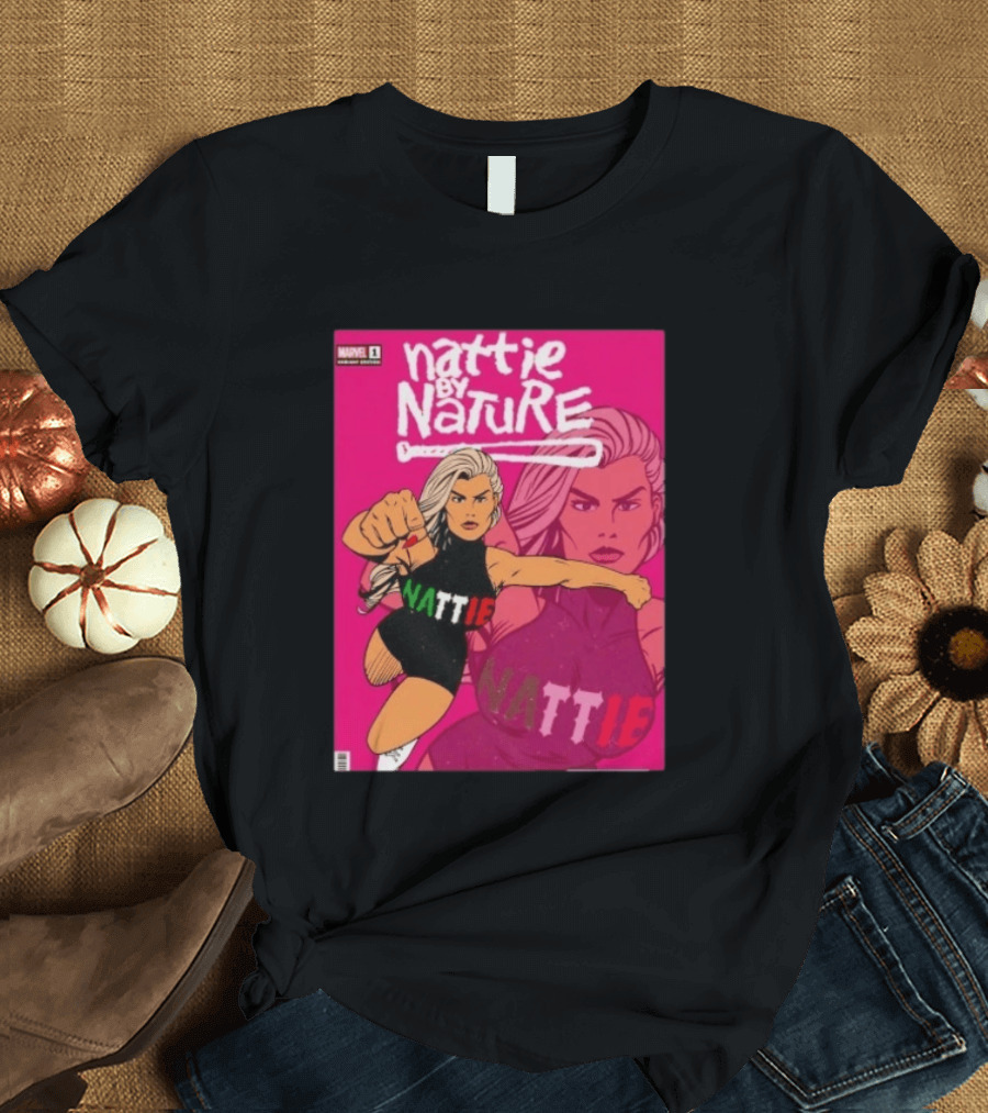 Nattie By Nature Marvel Variant Nattie Issue One Comic T-Shirt