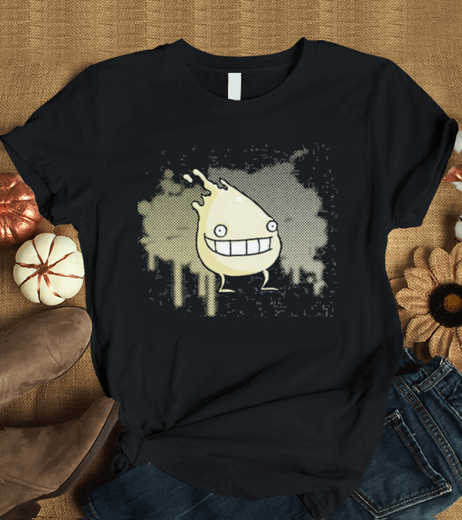 I'm Telling Smiling Blob With Wide Grin And Paint Splash T-Shirt