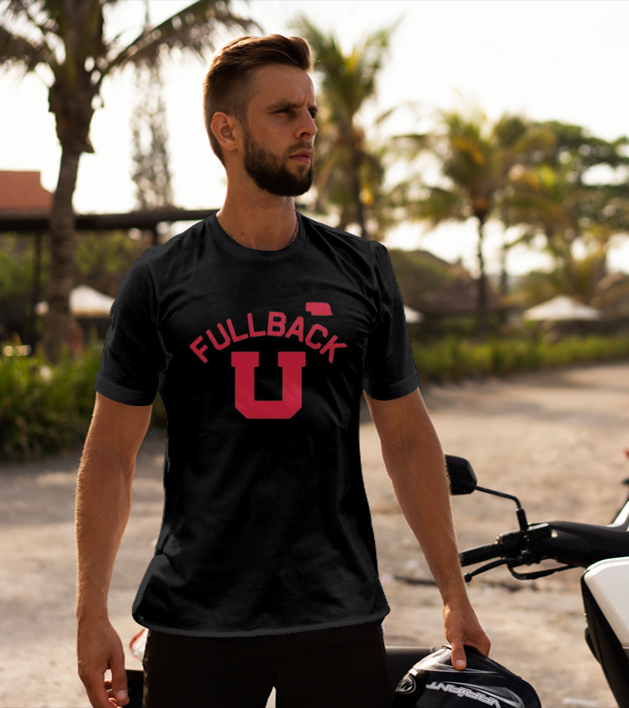 Nebraska Cornhuskers Fullback U Football Pride T-Shirt