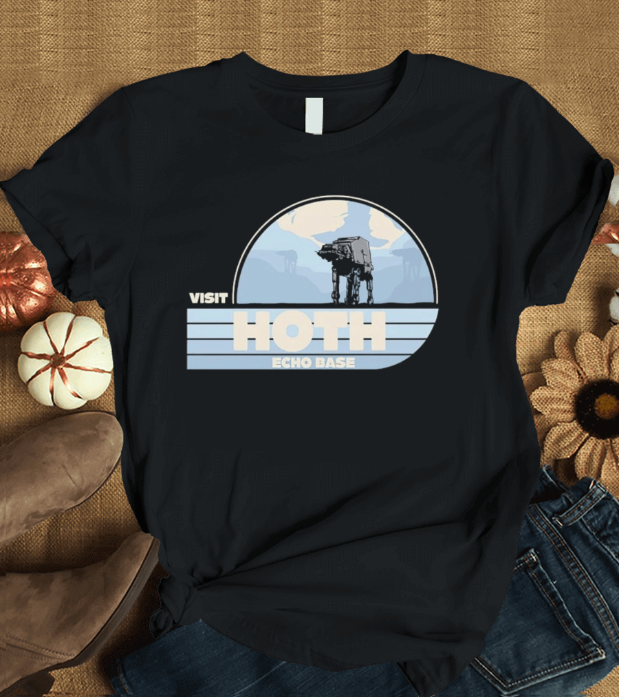 Visit Hoth Echo Base Star Wars AT AT Adventure T-Shirt