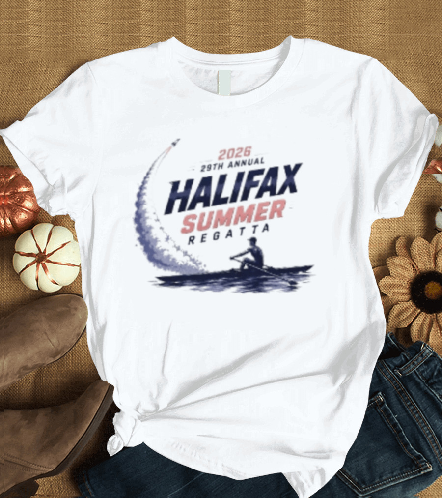 29th Annual Halifax Summer Regatta 2026 Event With Kayak T-Shirt