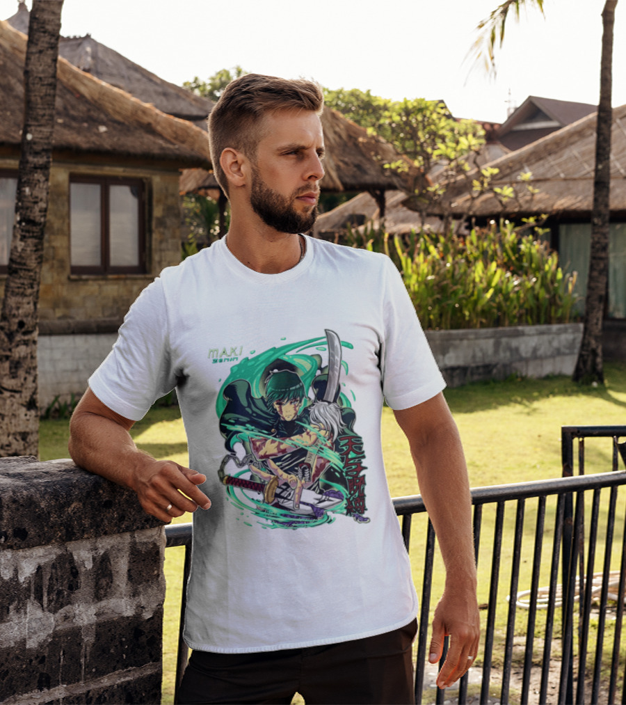 Maki Zenin Jujutsu Kaisen Anime Manga JJK Sword T-Shirt