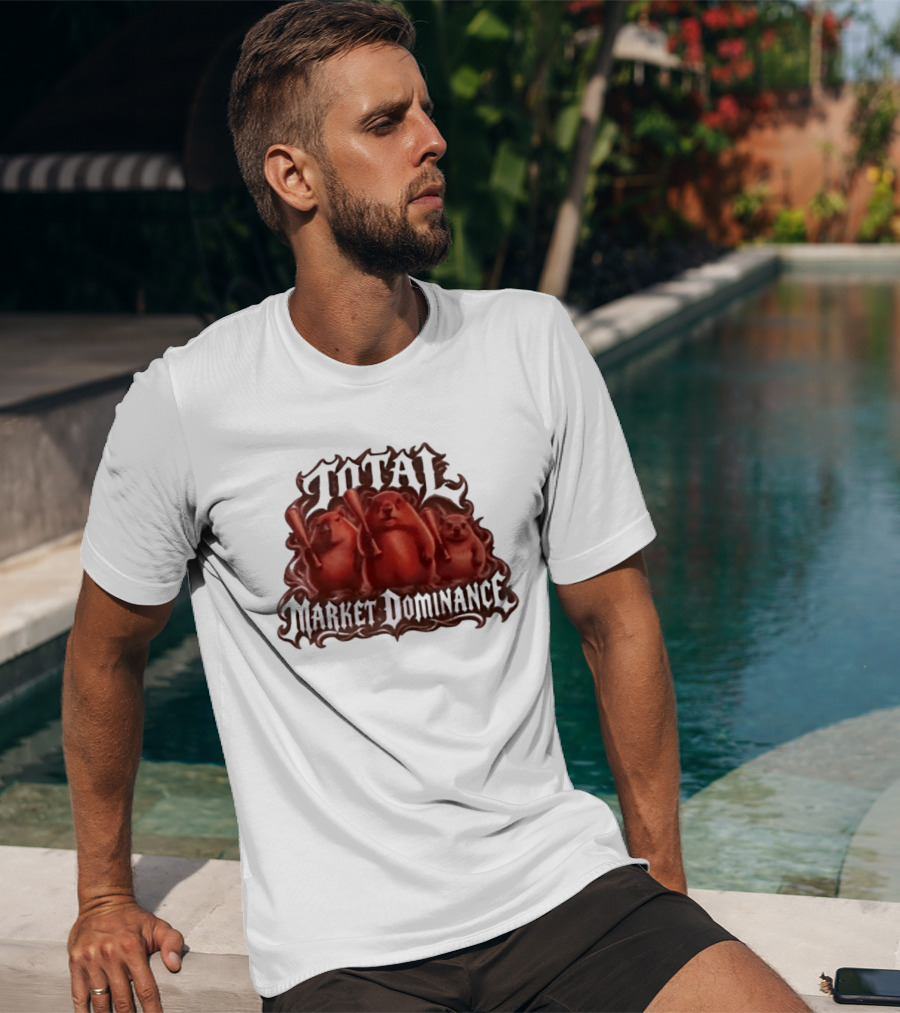Total Market Dominance Groundhog Baseball Bats T-Shirt