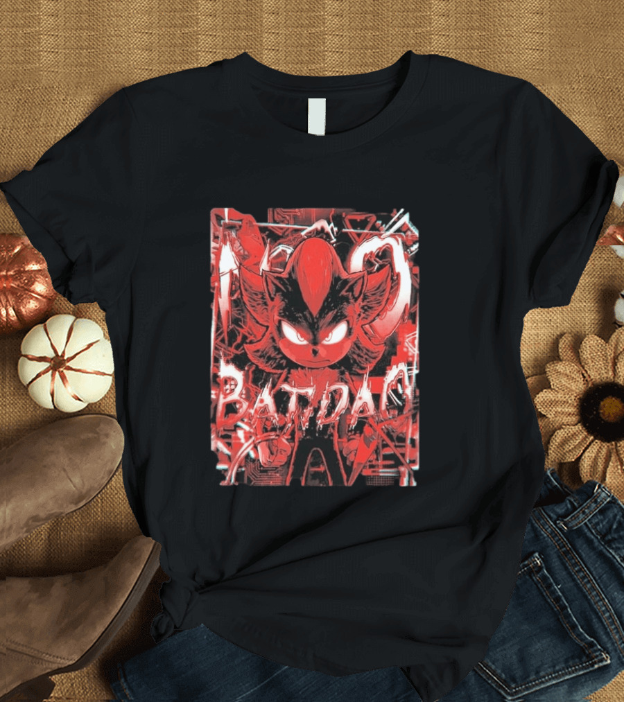No Batidao Red Black Anime Character Energetic T-Shirt