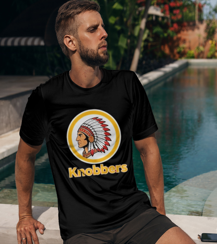 Washington Redskins Knobbers Native American Head T-Shirt