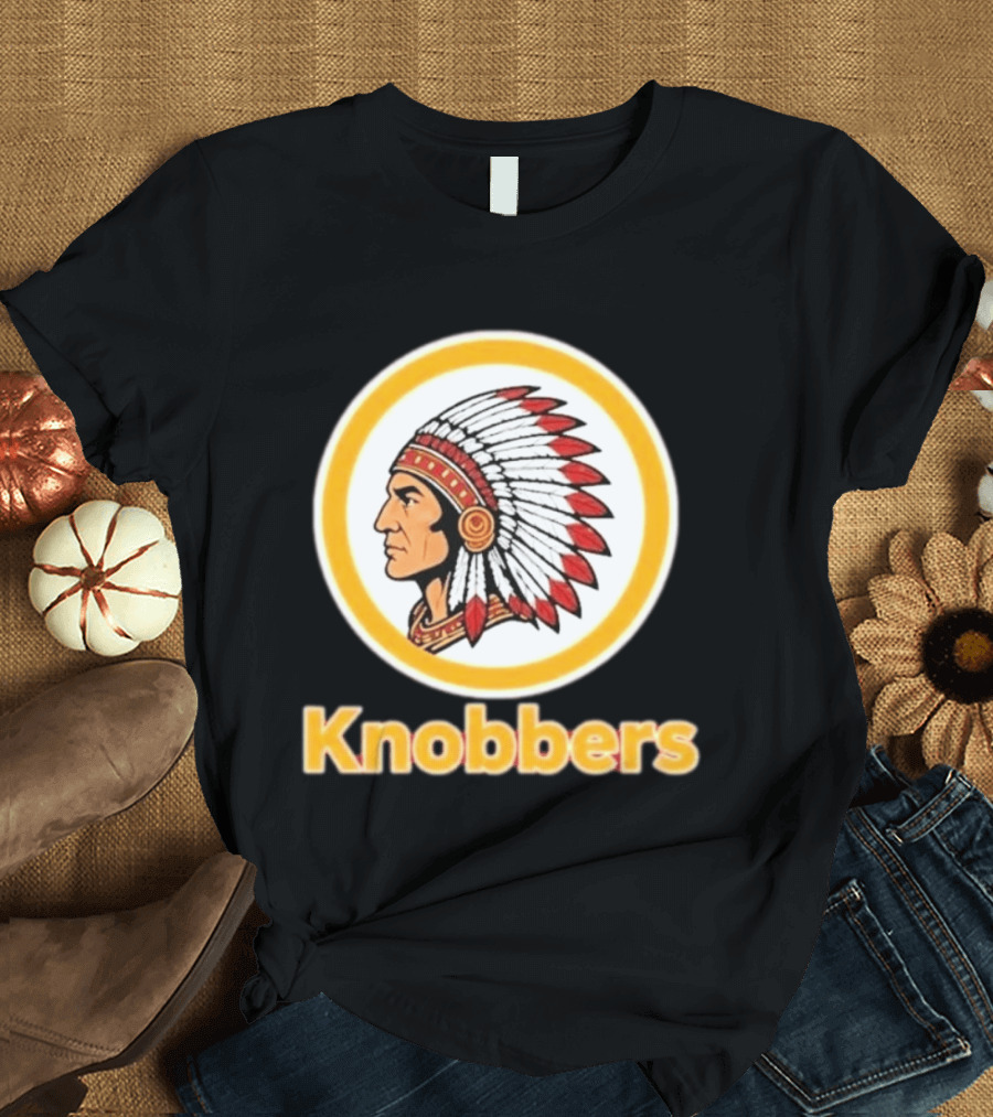 Washington Redskins Knobbers Native American Head T-Shirt