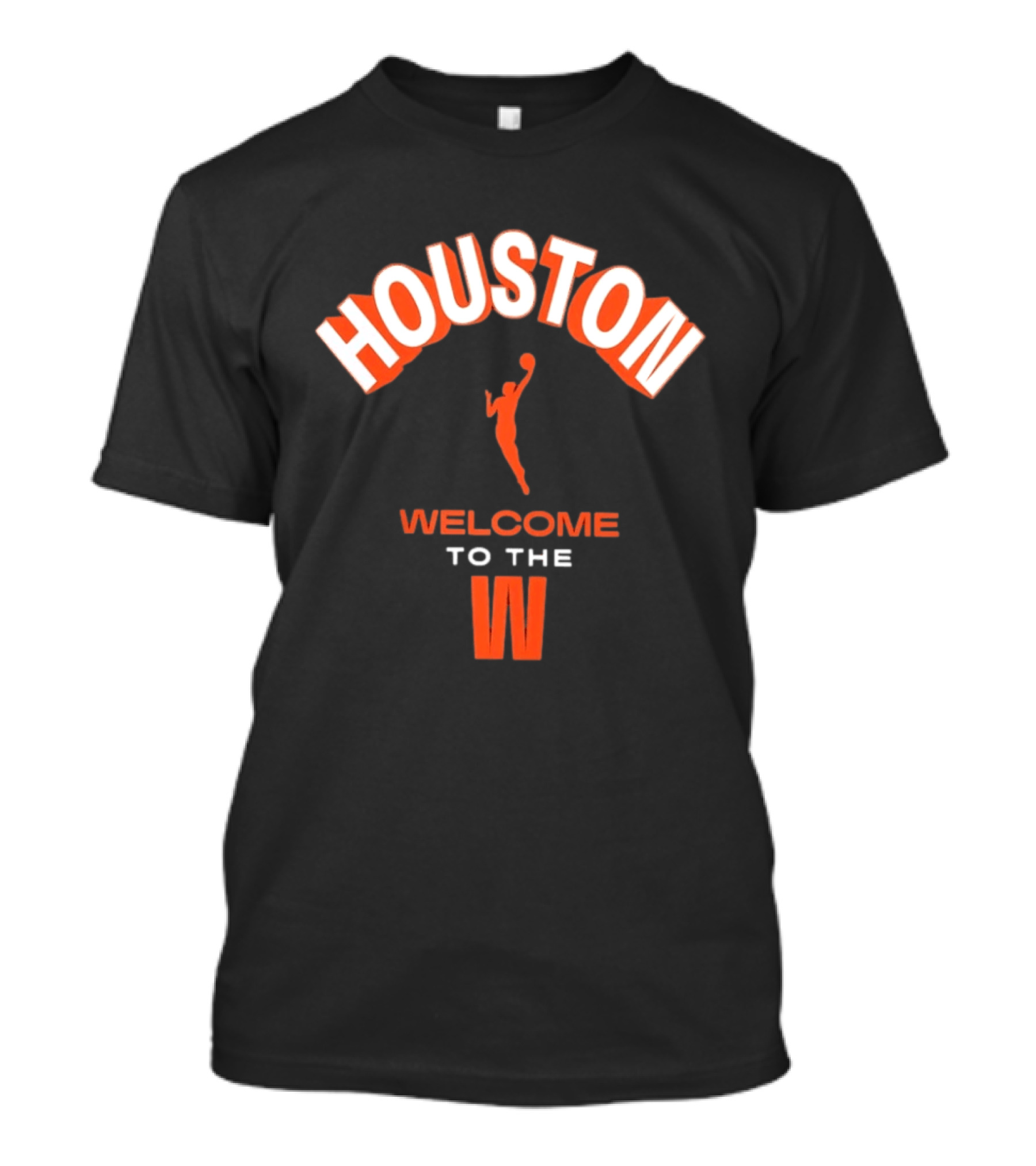 Houston Welcome To The W WNBA Basketball Player T-Shirt