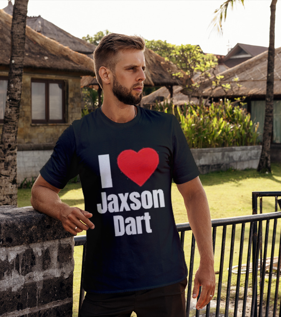 I Heart Jaxson Dart Fan Support T-Shirt
