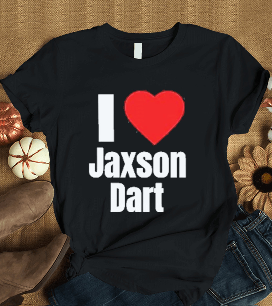 I Heart Jaxson Dart Fan Support T-Shirt