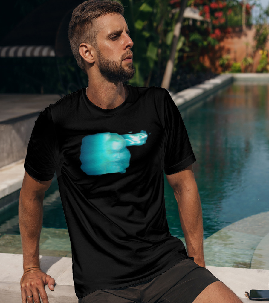 Phoebe Bridgers The Lost Tour 2026 Cyan Electric Aura T-Shirt