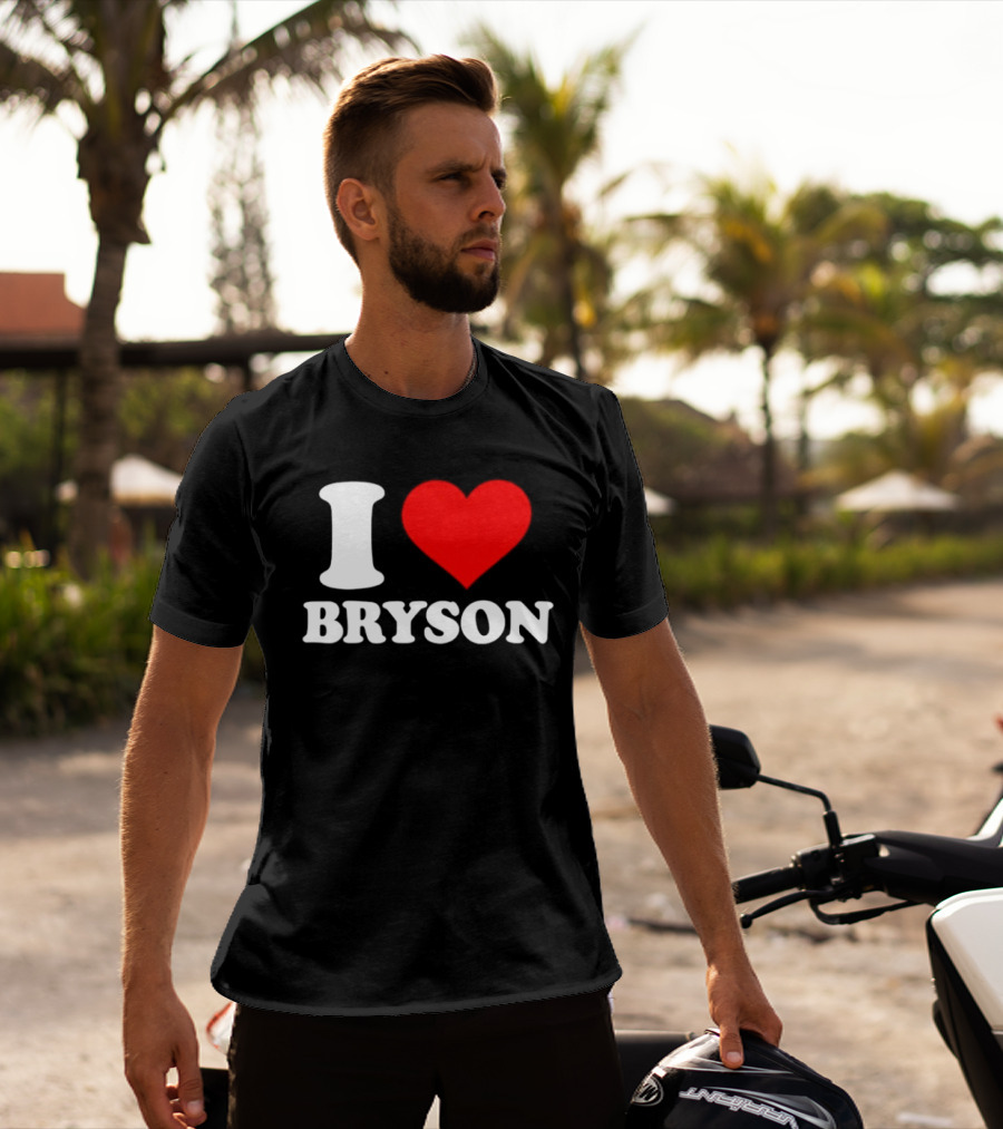 PGA Tour I Love Bryson Golf Professional Golfer T-Shirt