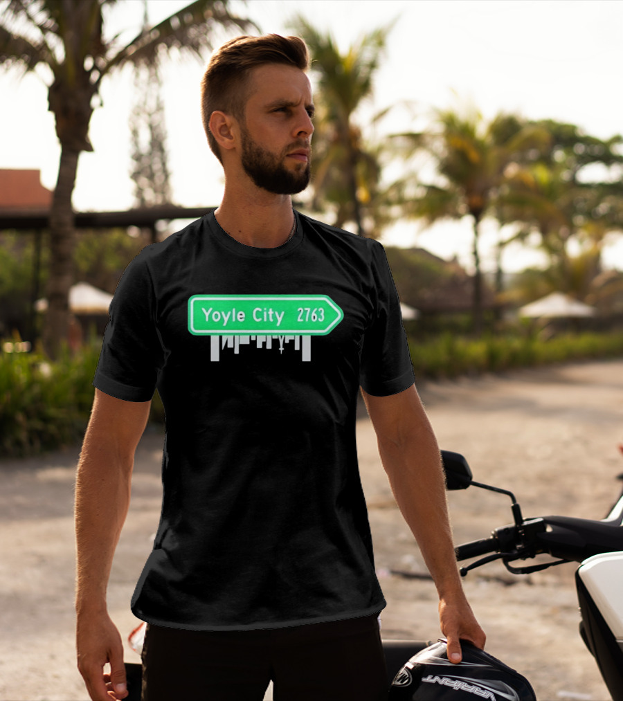 Yoyle City 2763 Road Sign Battle For Dream Island Series T-Shirt