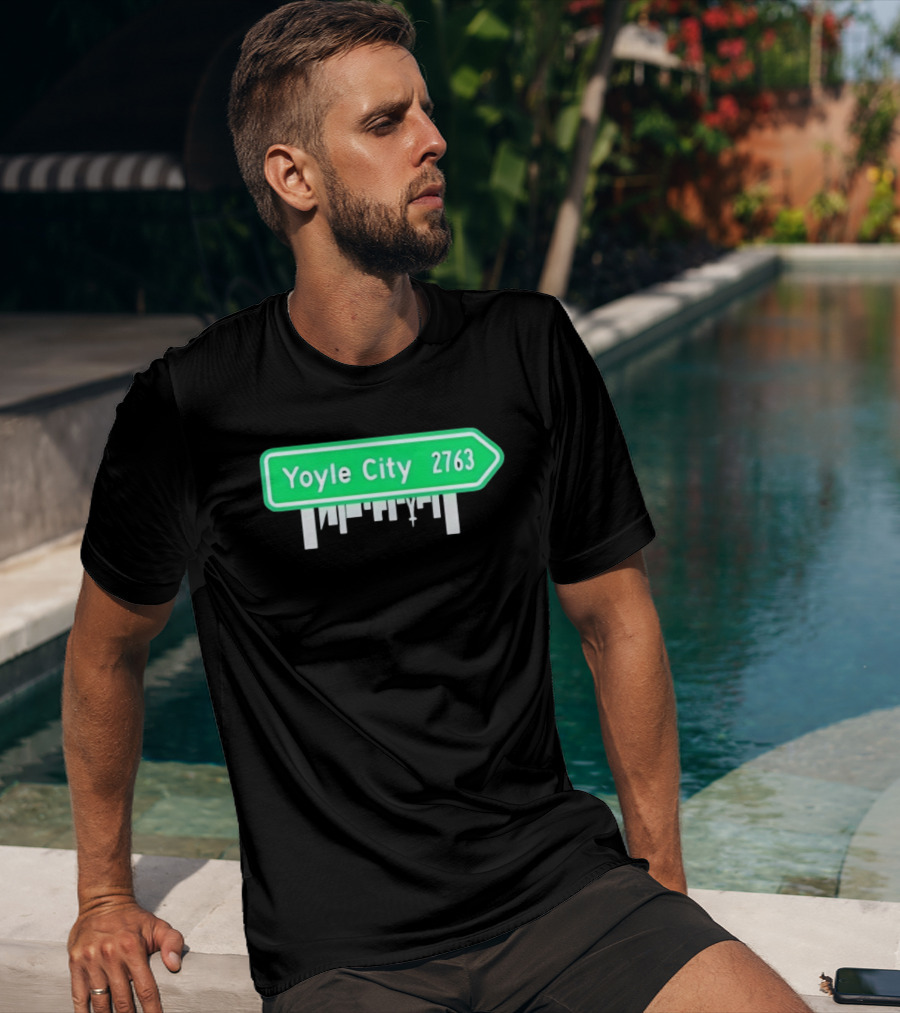 Yoyle City 2763 Road Sign Battle For Dream Island Series T-Shirt