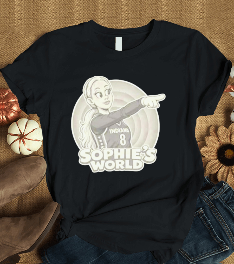 Indiana Fever Sophie's World 8 Basketball Swag T-Shirt