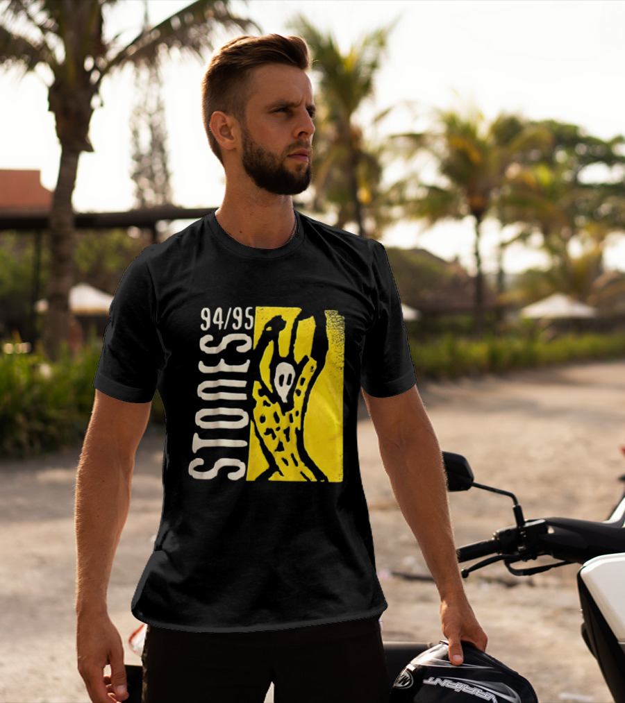 Stones 94 95 Yellow Voodoo Creature Sketch T-Shirt