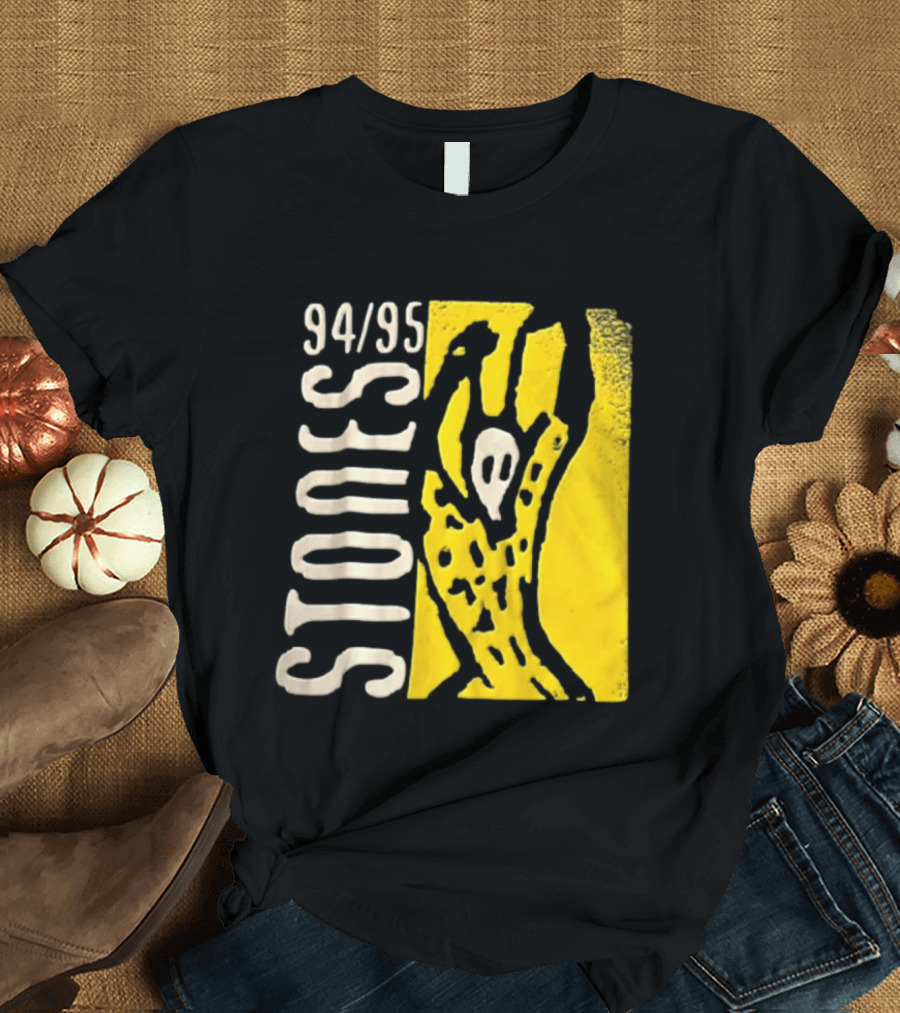 Stones 94 95 Yellow Voodoo Creature Sketch T-Shirt
