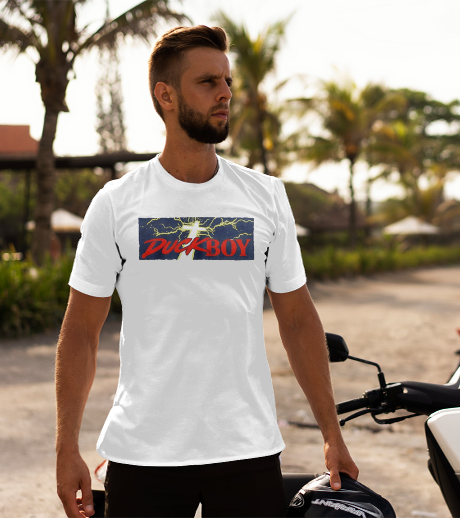 Duckboy Lightning Cross Ruby Da Cherry G59 T-Shirt