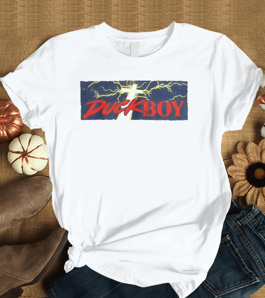 Duckboy Lightning Cross Ruby Da Cherry G59 T-Shirt