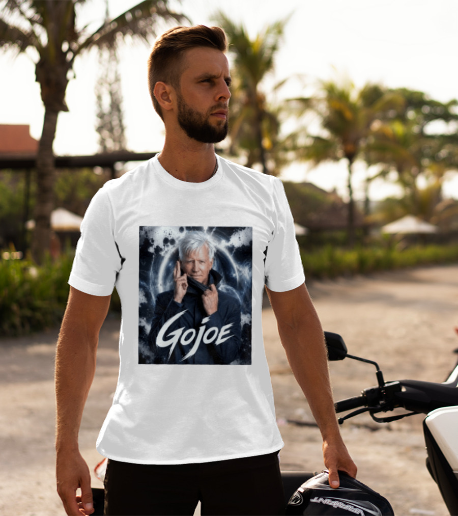 Joe Biden Gojoe Satoru Gojo Jujutsu Kaisen Mashup T-Shirt