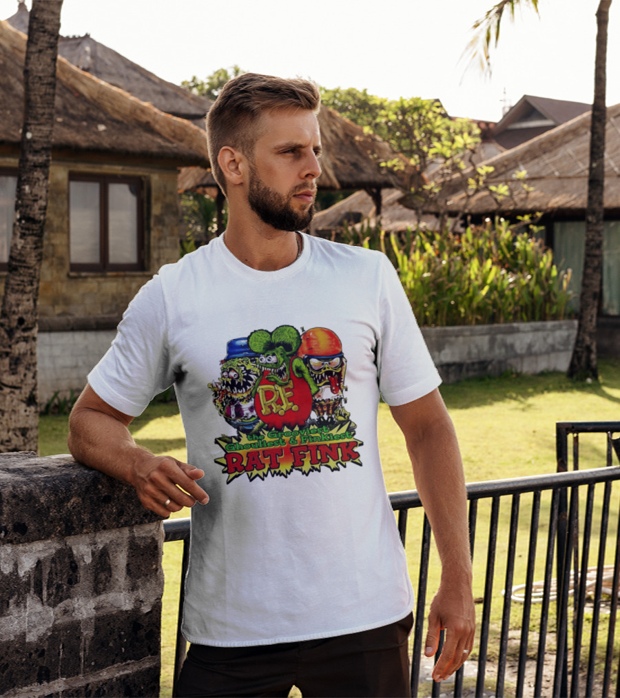 Grooviest Ghouliest Finkiest Rat Fink R.F. T-Shirt