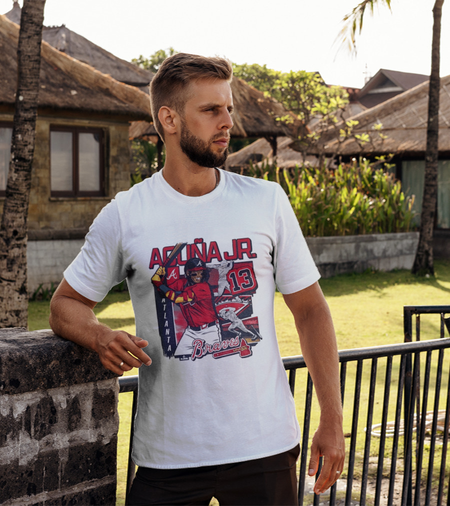 Acuña Jr. Atlanta Braves 13 Baseball Player MLB T-Shirt