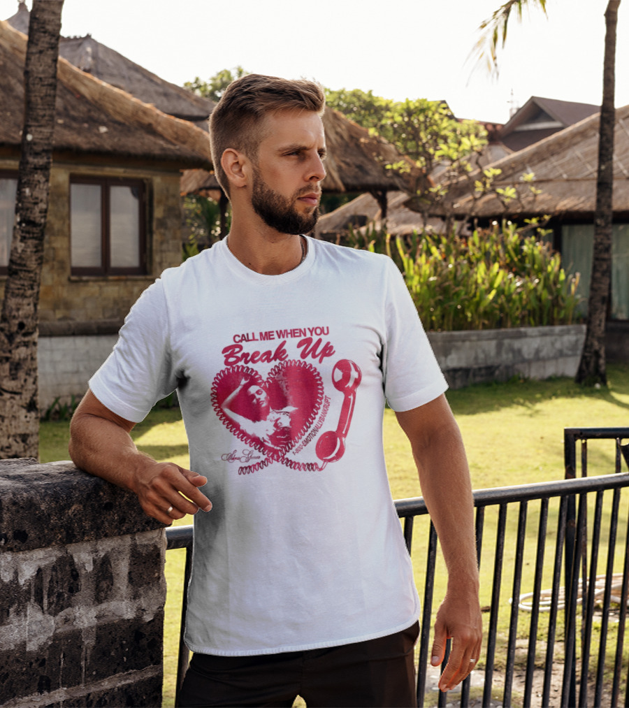 Selena Gomez Call Me When You Break Up Heart Wrench T-Shirt