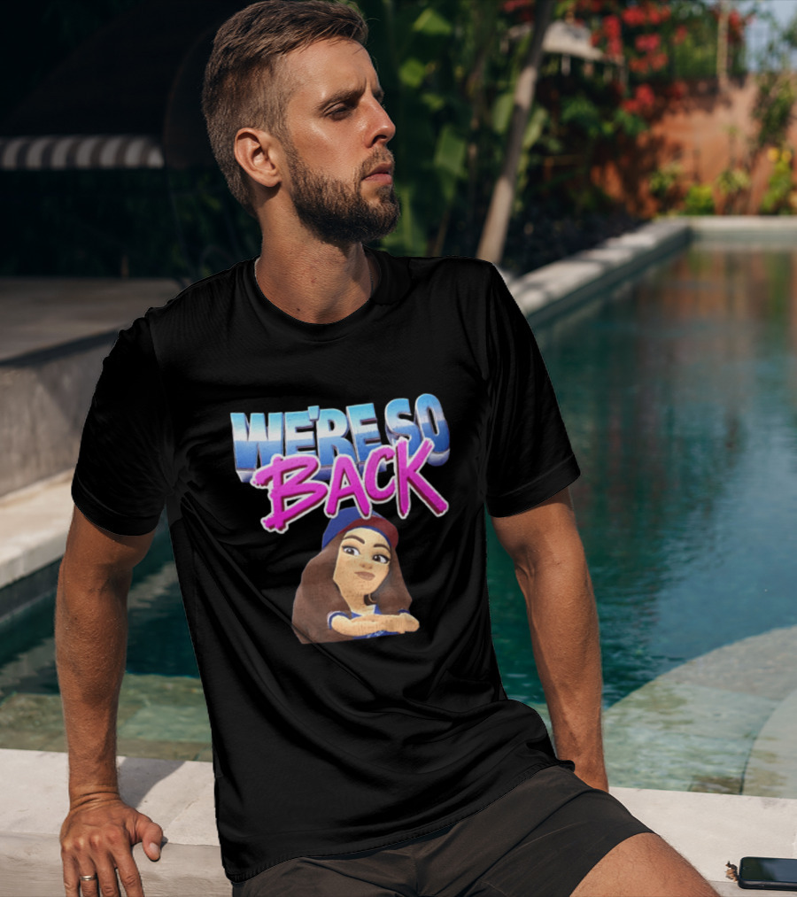 We're So Back Bitmoji Avatar Los Angeles Dodgers T-Shirt