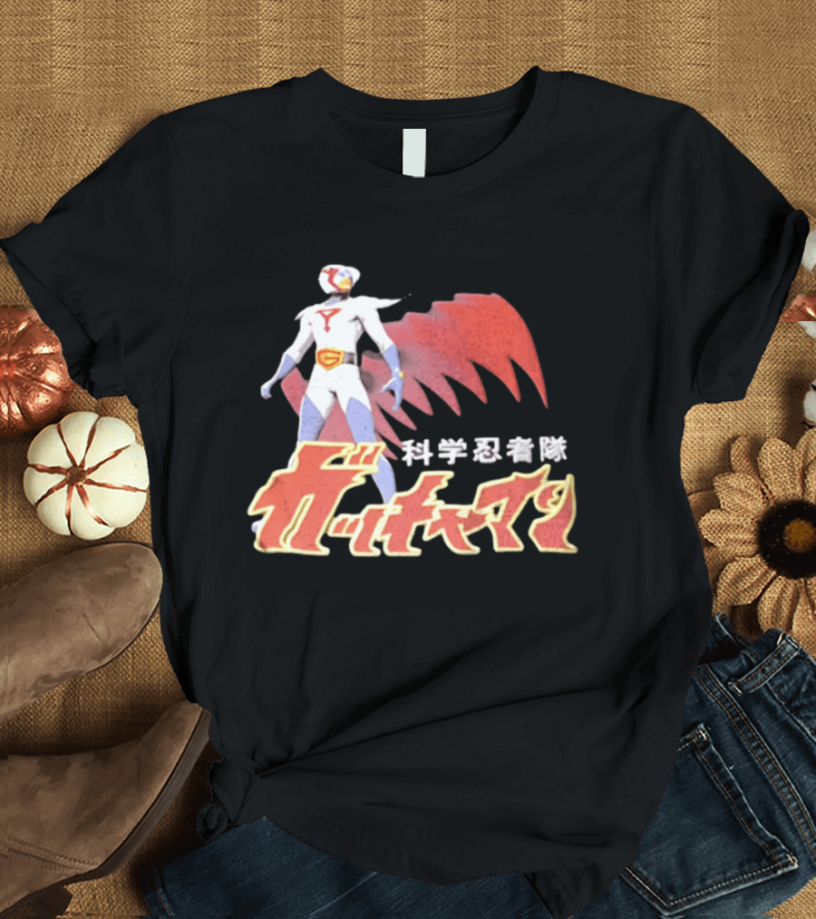 Ken The Eagle Science Ninja Team Gatchaman T-Shirt