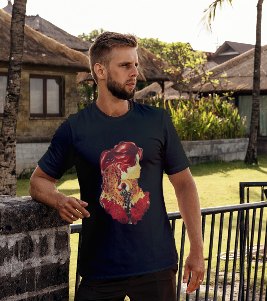 Rose Of Versailles Oscar Francois De Jarjayes Anime Manga Roses T-Shirt
