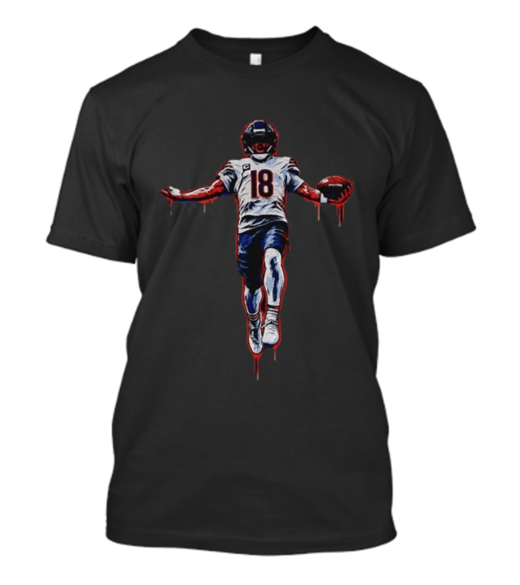 Chicago Bears Caleb Williams Number 18 Football Legend T-Shirt