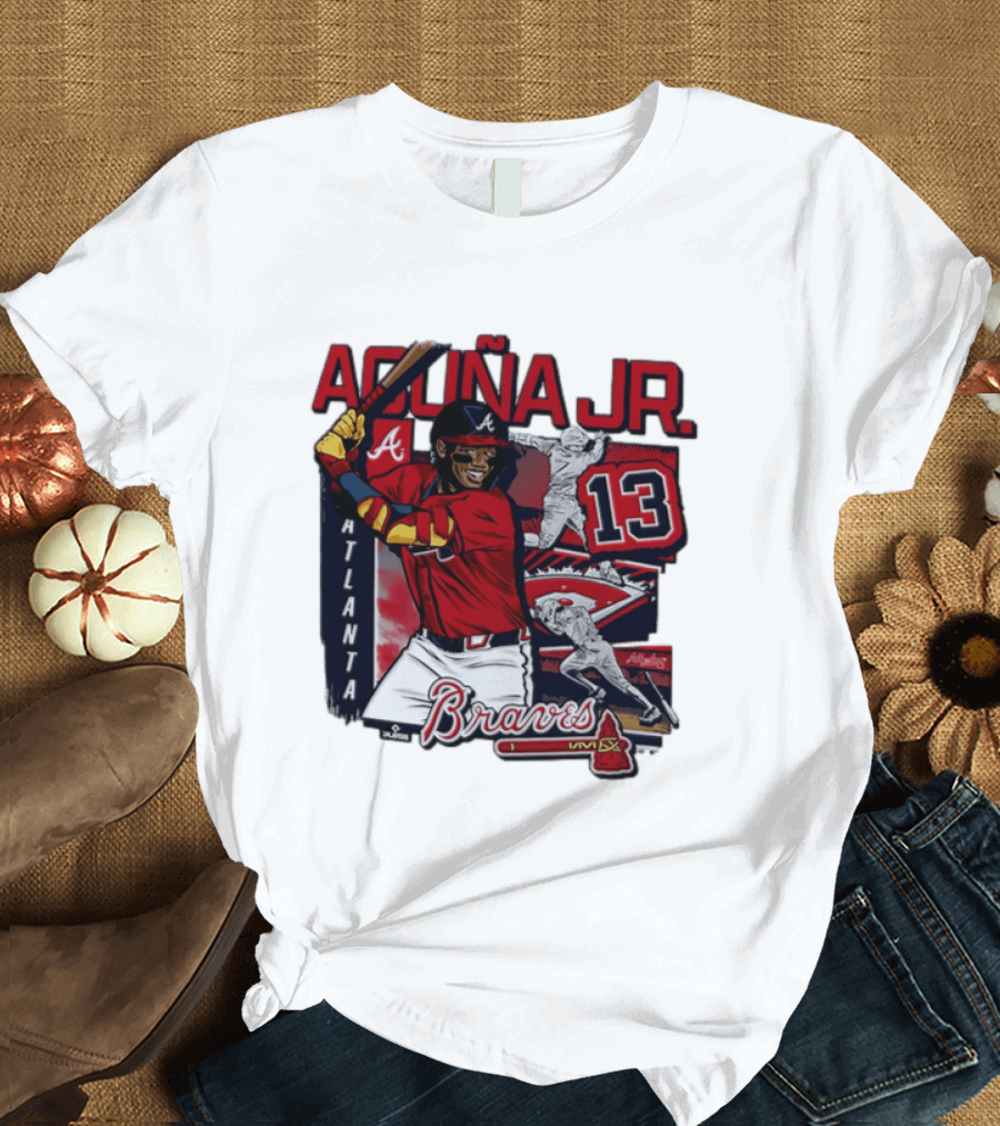 Ronald Acuna Jr. 13 Atlanta Braves 2026 Baseball MLB T-Shirt