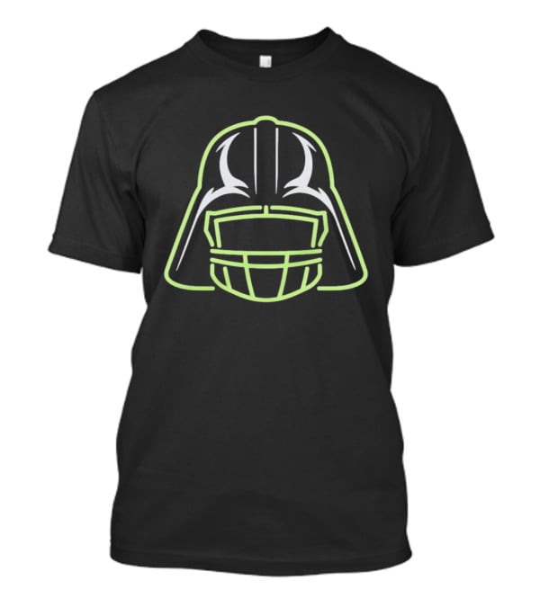 Darth Vader Seattle Seahawks Football Helmet T-Shirt
