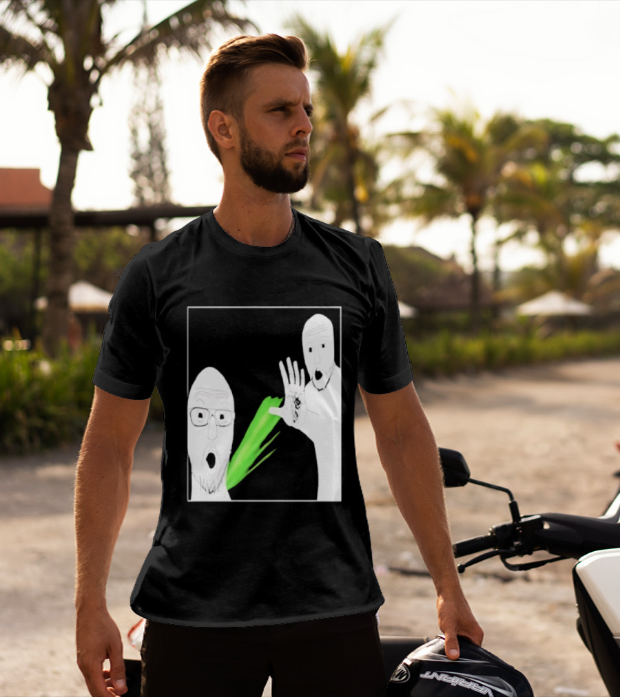 Soyjak Pointing Meme Wholesome Internet Reaction T-Shirt