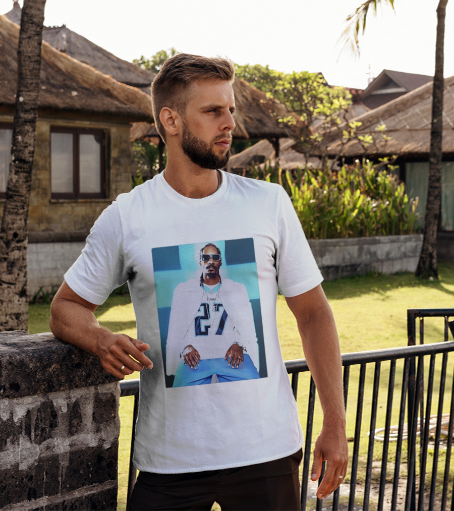 Tennessee Titans 27 Jersey Worn By Snoop Dogg T-Shirt