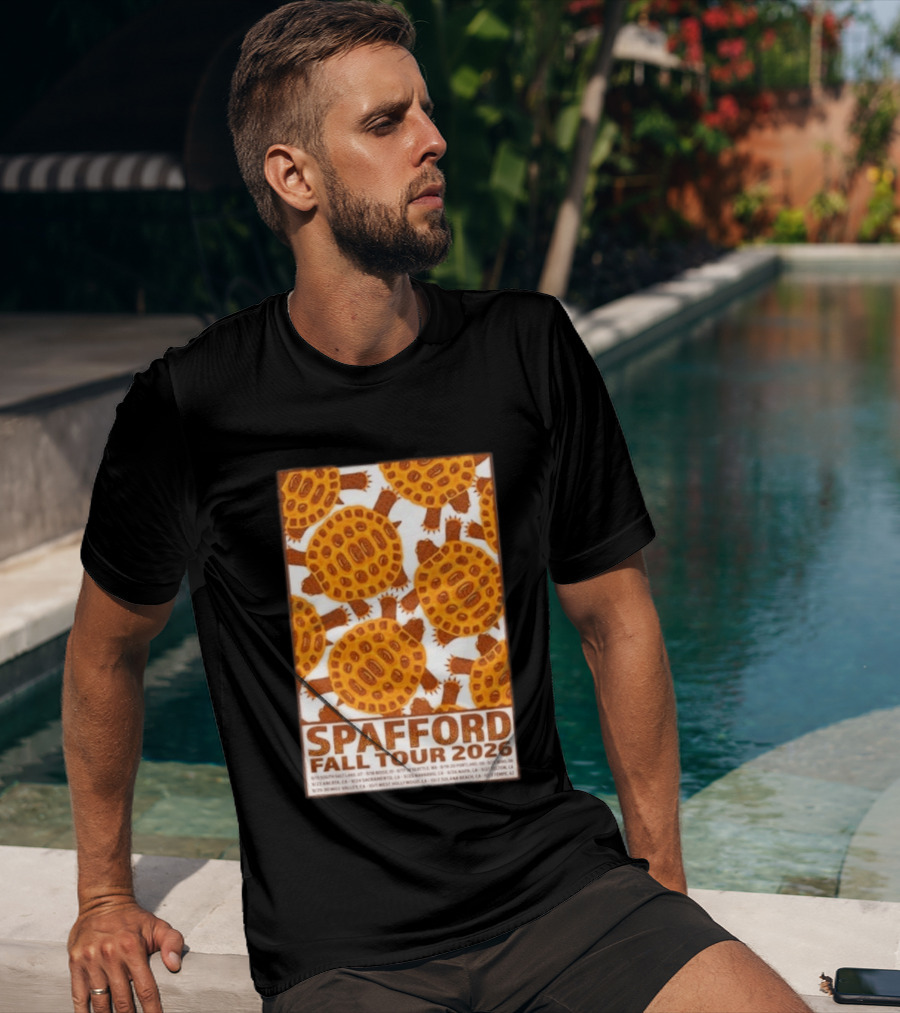 Spafford Fall Tour 2026 Turtles And Tour Dates T-Shirt
