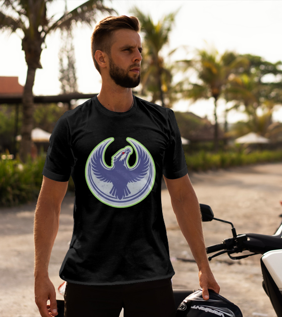 Seattle Rebel Alliance Distressed Eagle T-Shirt