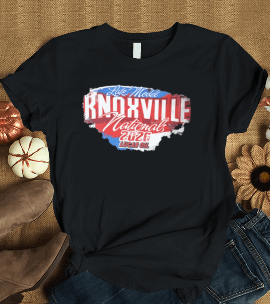 Late Model Knoxville Nationals 2026 Lucas Oil Racing Event T-Shirt