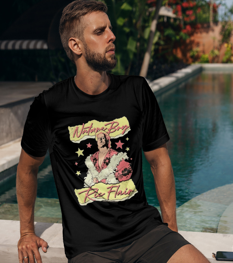 Nature Boy Ric Flair Distressed Vintage Wrestling T-Shirt