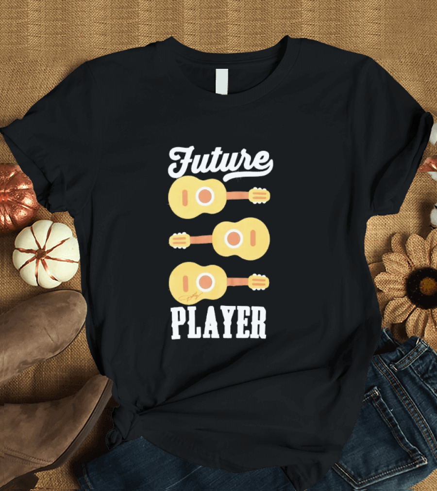 Future Dolly Guitar Music Player T-Shirt