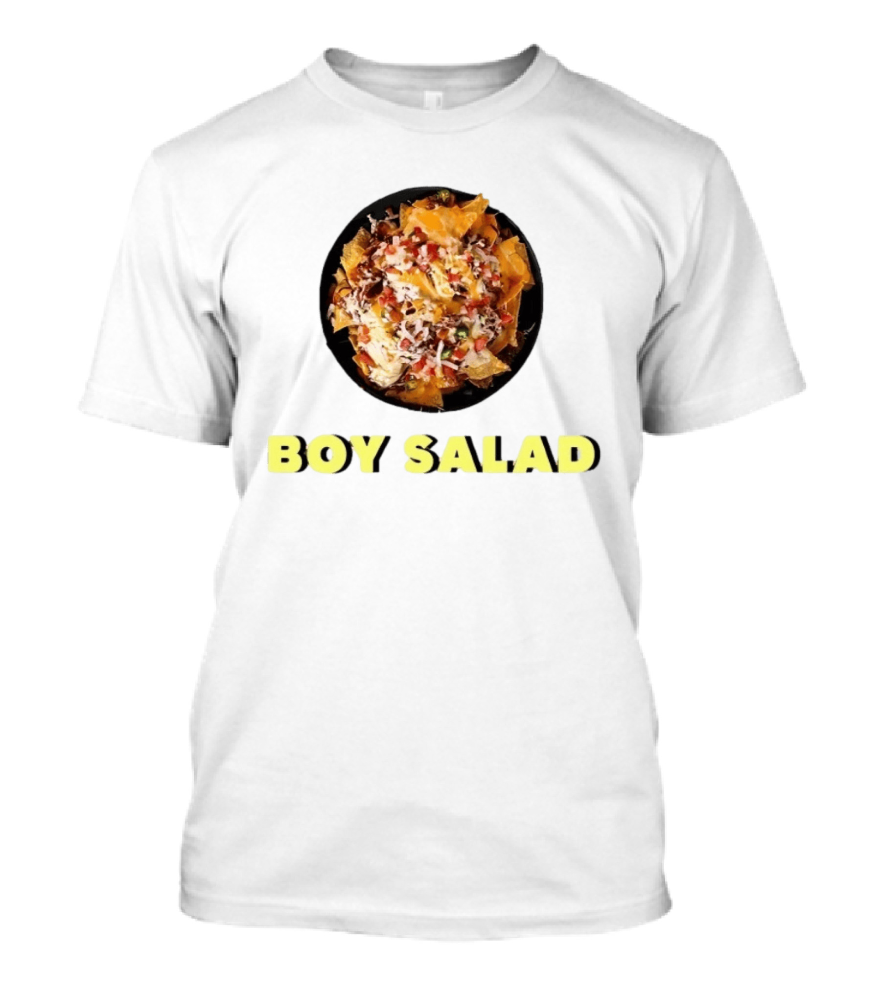 Boy Salad Nachos Snack Meme Food T-Shirt