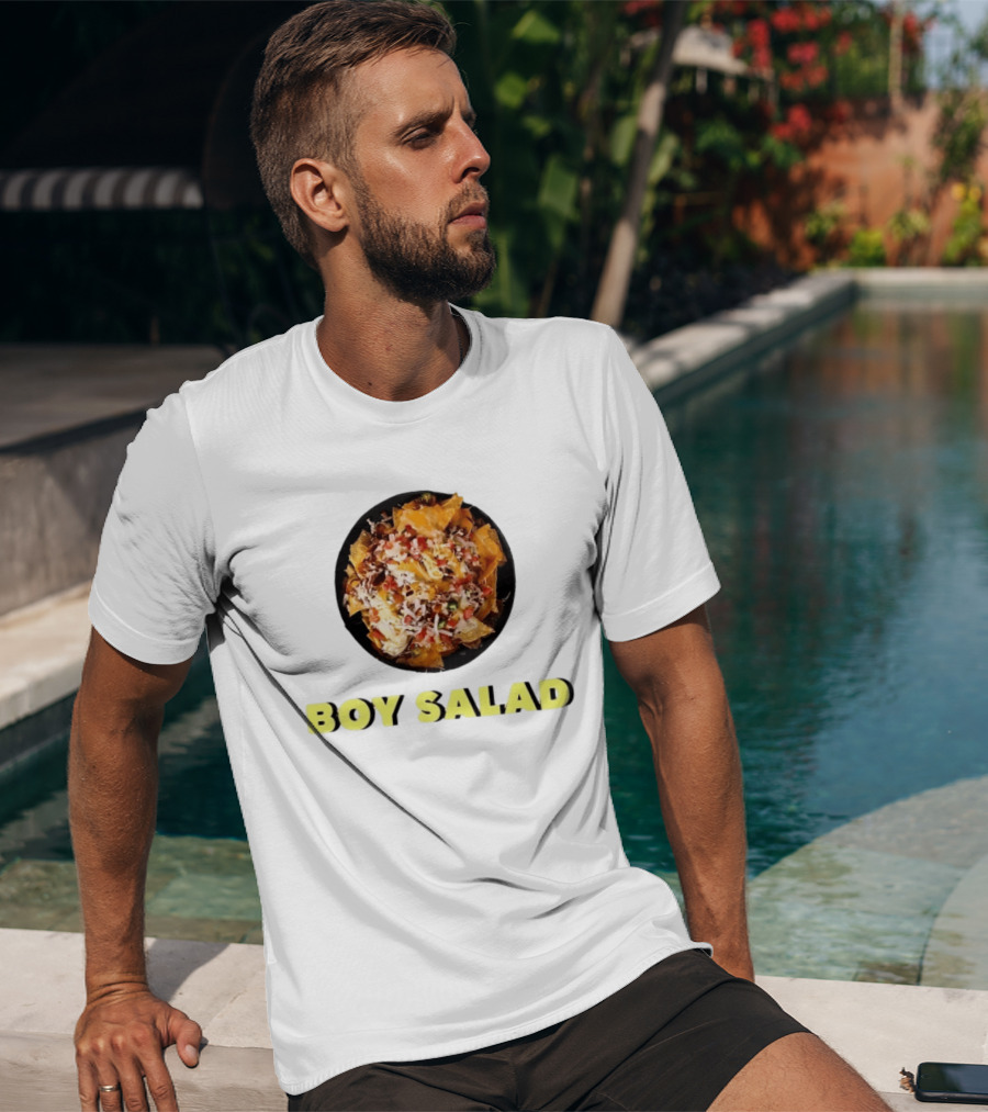 Boy Salad Nachos Snack Meme Food T-Shirt