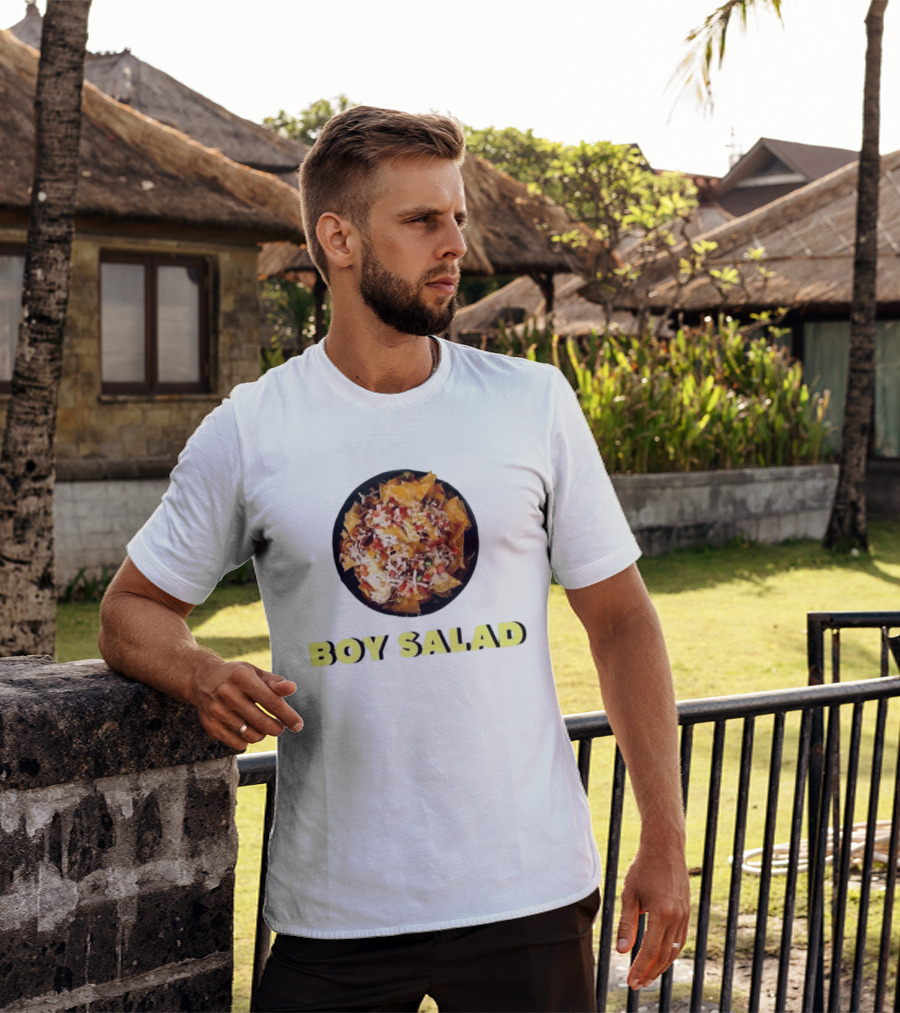 Boy Salad Nachos Snack Meme Food T-Shirt
