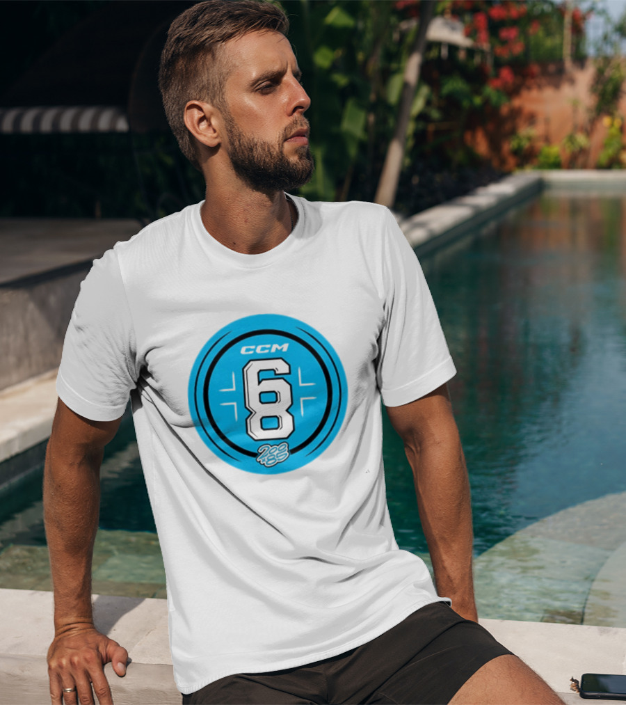 CCM 68 200×85 Tournament Series 2026 Iconic Blue Circle T-Shirt