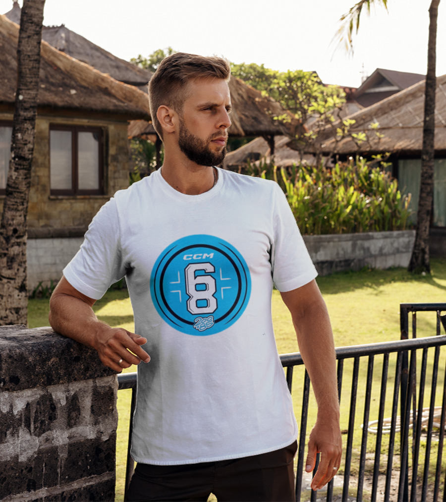 CCM 68 200×85 Tournament Series 2026 Iconic Blue Circle T-Shirt